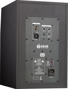 A8X Adam audio enceinte de monitoring biamplifié 200W RMS Noir mat