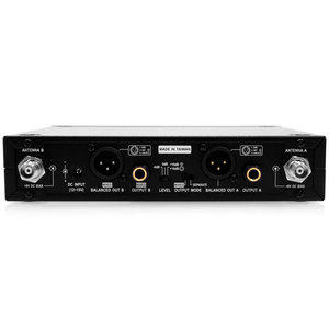 ACT 312II + 2 ACT32H Mipro - kit double micro main sans fil avec récepteur 30mW