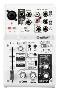 AG03 yamaha Mixage 3 entrées avec interface USB