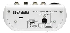 AG03 yamaha Mixage 3 entrées avec interface USB