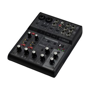 AG06 MK2 noire Yamaha console USB de streaming 6 canaux