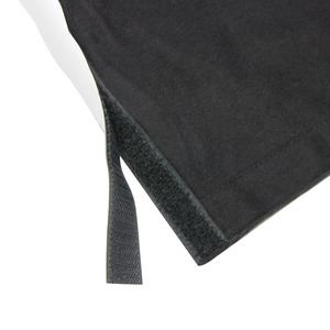 jupe de scène  Molleton noir B1 avec Velcro 2m de long hauteur 1 m