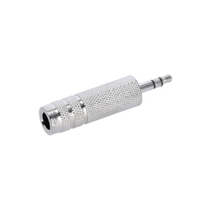 Adaptateur Jack 6.35 femelle stéréo vers jack 3.5 stéréo mâle