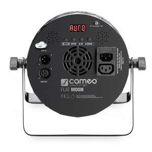 Cameo FLAT MOON - Projecteur PAR 3 en 1 plat, avec LED RVB+UV et stroboscope