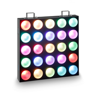 Cameo MATRIX PANEL 10 W RGB - 5 x 5 RGB LED Matrix Panel with Single Pixel Control