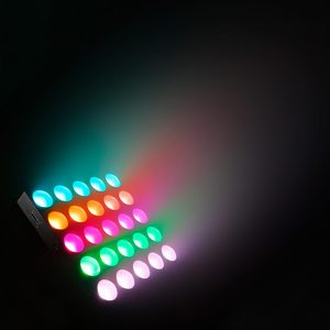 Cameo MATRIX PANEL 10 W RGB - 5 x 5 RGB LED Matrix Panel with Single Pixel Control