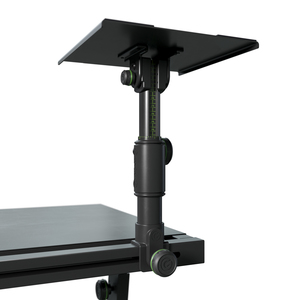 Gravity FDJT 01 Stand table pour studio ou DJ avec support pour enceintes et ordinateur portable