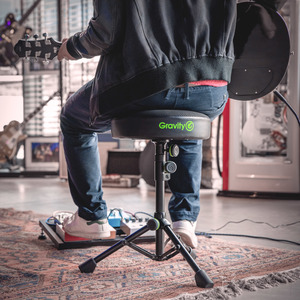 Gravity FD SEAT 1 - Tabouret de musicien réglable en hauteur