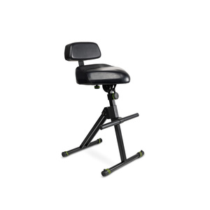 Gravity FM SEAT1 BR - Tabouret réglable en hauteur avec pied et dossier