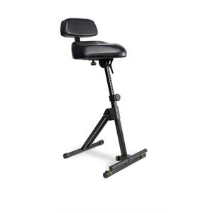 Gravity FM SEAT1 BR - Tabouret réglable en hauteur avec pied et dossier