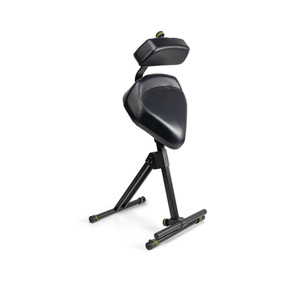 Gravity FM SEAT1 BR - Tabouret réglable en hauteur avec pied et dossier