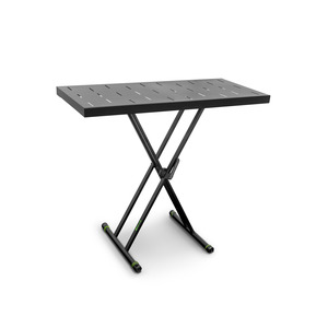 Gravity KSX 2 RD - Ensemble avec support de clavier X-Form double et table de support