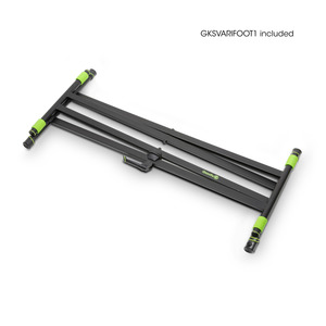 Gravity KSX 2 RD - Ensemble avec support de clavier X-Form double et table de support