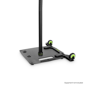 Gravity LA WI 1 - Plateau à roulettes roue pour trépieds avec plaque de base