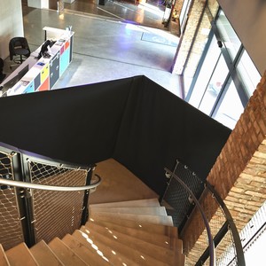 PAD T Gravity - Barre horizontale télescopique de 1m90 à 3m50 pour pendrillonnage