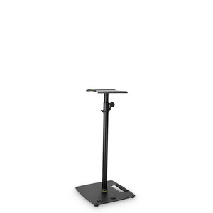 Gravity SP 3202 CS B - Pied pour moniteur de studio avec socle carré en acier