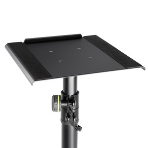 Gravity SP 3202 CS B - Pied pour moniteur de studio avec socle carré en acier