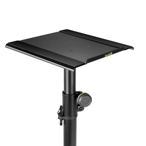 Gravity SP 3202 CS B - Pied pour moniteur de studio avec socle carré en acier