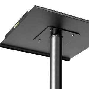 Gravity SP 3202 CS B - Pied pour moniteur de studio avec socle carré en acier