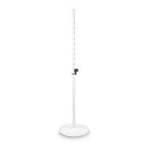 Gravity SSP WB SET 1 W - Support de haut-parleur avec base et plaque de poids en fonte, blanc