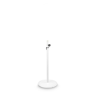 Gravity SSP WB SET 1 W - Support de haut-parleur avec base et plaque de poids en fonte, blanc