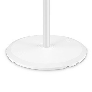 Gravity SSP WB SET 1 W - Support de haut-parleur avec base et plaque de poids en fonte, blanc