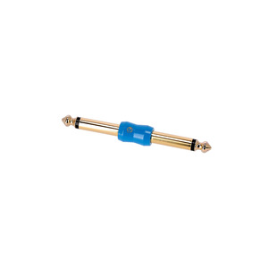 Adaptateur BLU Line - coupleur mâle mâle  pour pédale d'effet Jack 6.35 TS vers Jack 6.35 TS