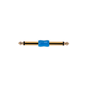 Adaptateur BLU Line - coupleur mâle mâle  pour pédale d'effet Jack 6.35 TS vers Jack 6.35 TS