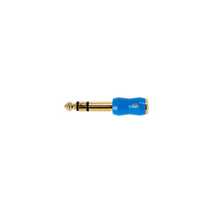 Adaptateur BLU Line  Minijack femelle stéréo TRS vers Jack 6.35 mâle TRS pour casque