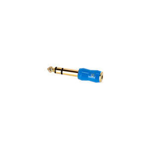 Adaptateur BLU Line  Minijack femelle stéréo TRS vers Jack 6.35 mâle TRS pour casque