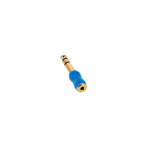 Adaptateur BLU Line  Minijack femelle stéréo TRS vers Jack 6.35 mâle TRS pour casque