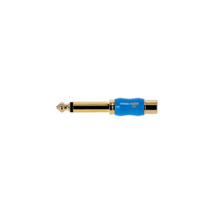 Adaptateur BLU LINE - RCA Femelle x Jack 6.35 mono TS pour entrée Ligne