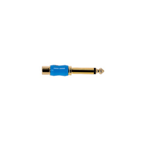 Adaptateur BLU LINE - RCA Femelle x Jack 6.35 mono TS pour entrée Ligne