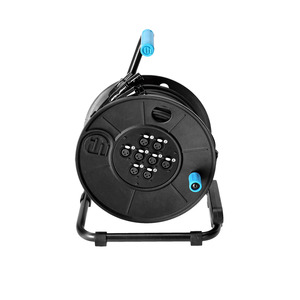 Câble multipaire sur touret 8 XLR mâle vers femelle longueur 15m