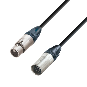 cable DMX 110ohms XLR 5 broches male Femelle 20m connecteurs Neutrik