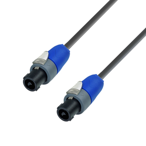 Câble Enceinte ultra flexible 2 x 2,5 mm² Neutrik Speakon 4 pôles 2m