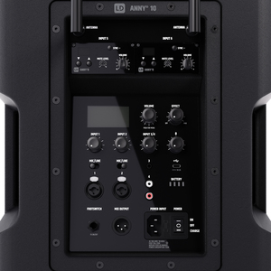 LD Systems ANNY 10 HHD2 B5 - Enceinte sur batterie 10 pouces bluetooth avec 2 micros main HF bande B5