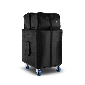 LD Systems DAVE 18 G4X BAG SET - Ensemble plateau à roulettes/housses de protection pour système DAVE 18 G4X