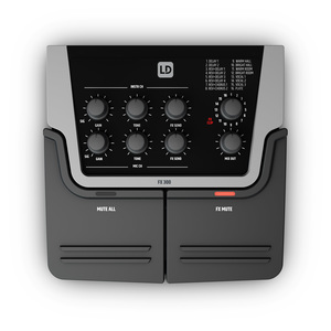 Pédale d'effet LD Systems FX 300 16 effets numériques