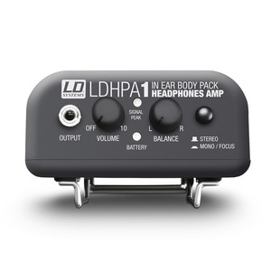 LD Systems HPA 1 - Amplificateur pour casque et in-ear filaires