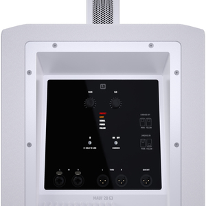 MAUI 28 G3 W LD Systems - Système de sonorisation portable à colonne cardioïde, 2060W 127dB blanc