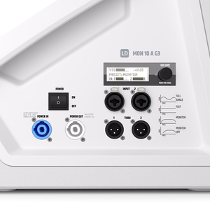 LD Systems MON 10 A G3 W - Retour de scène coaxial actif 10