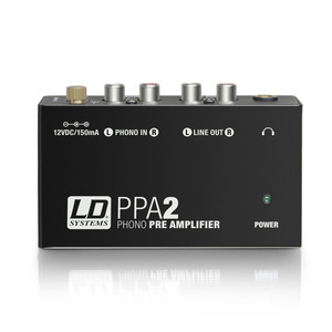 LD Systems PPA 2 - Préampli Phono avec correction RIAA