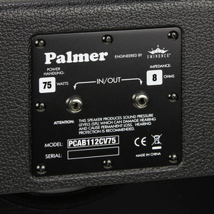 Palmer MI CAB 112 CV-75 - Baffle Guitare 1 x 12