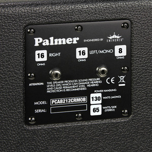 Palmer MI CAB 212 CRM OB - Baffle Guitare 2 x 12