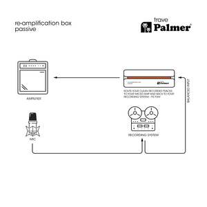 Palmer trave - Boîtier de réamplification passif