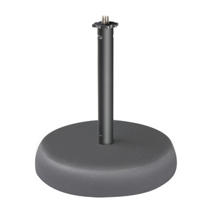 Pied Micro de Table base ronde lourde