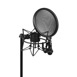 Adam Hall Stands DSM 400 - Suspension microphone avec filtre anti-pop