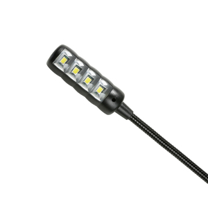 Col de cygne double Leds  ULTRAXLR 3 sur XLR 3 broches 8 leds COB