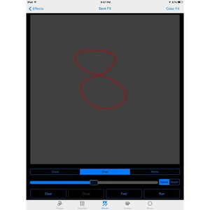 Boitier DMX Airstream Bridge ADJ contrôlable avec tablette iOS ou câble DMX